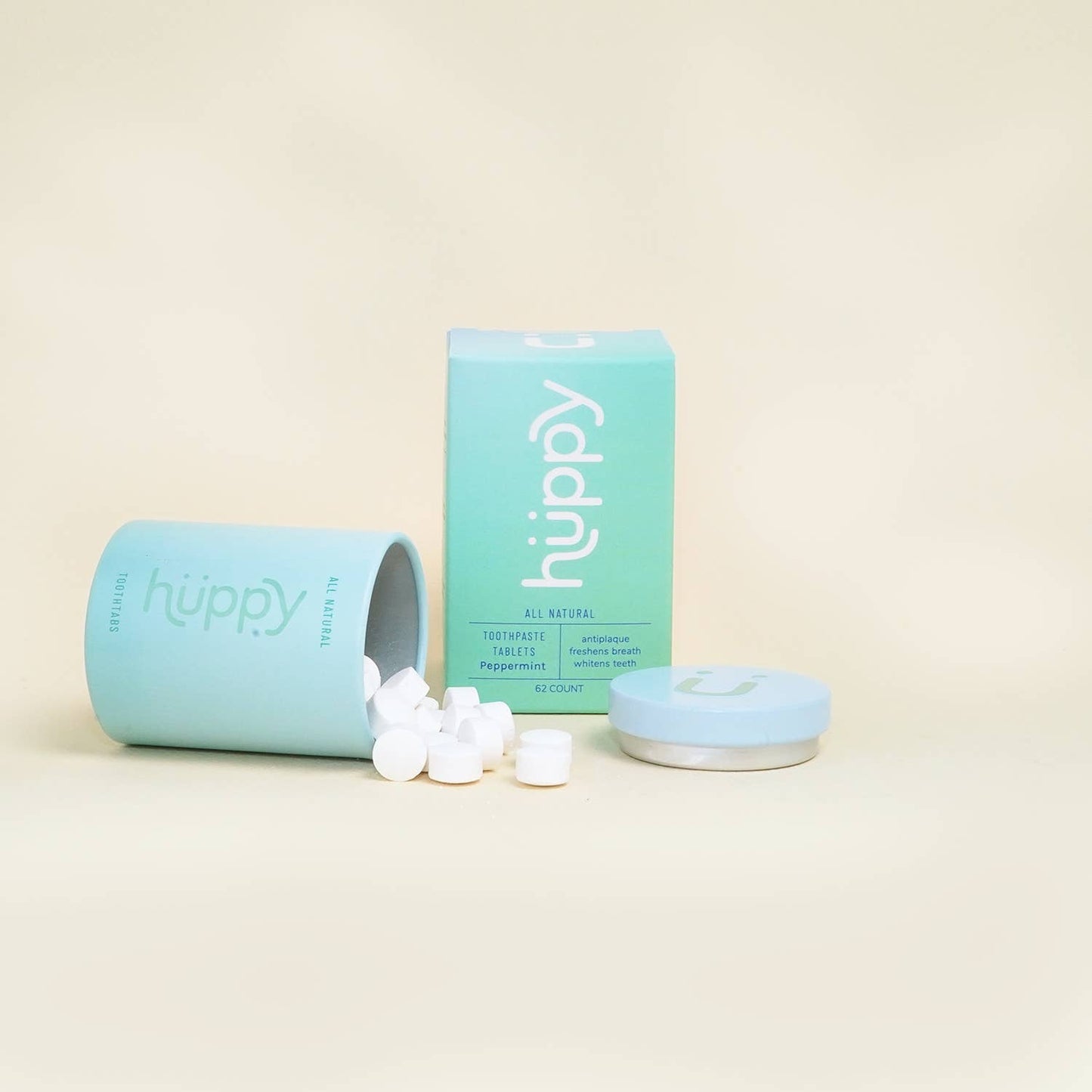 Fluoride-Free Toothpaste Tablets | Peppermint | Retail